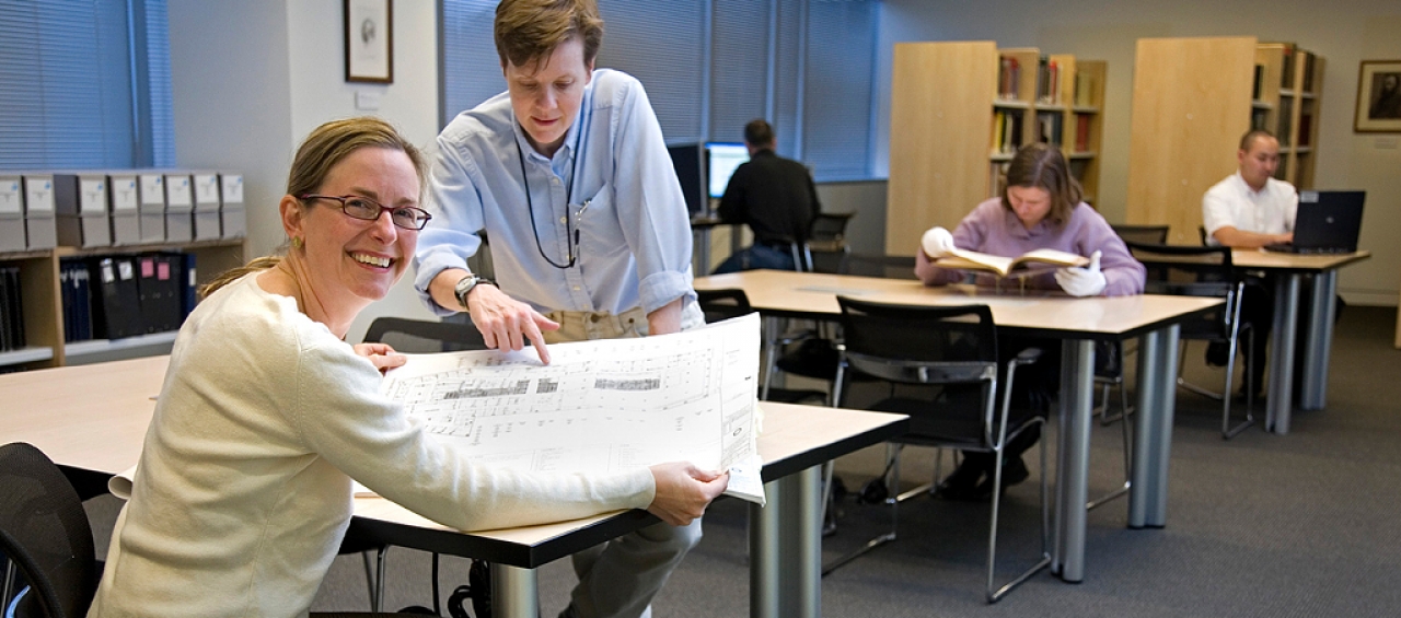 archives reference room